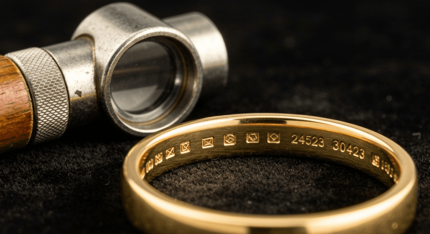 How to Identify Jewelry Hallmarks: Complete Guide to Stamps & Markings