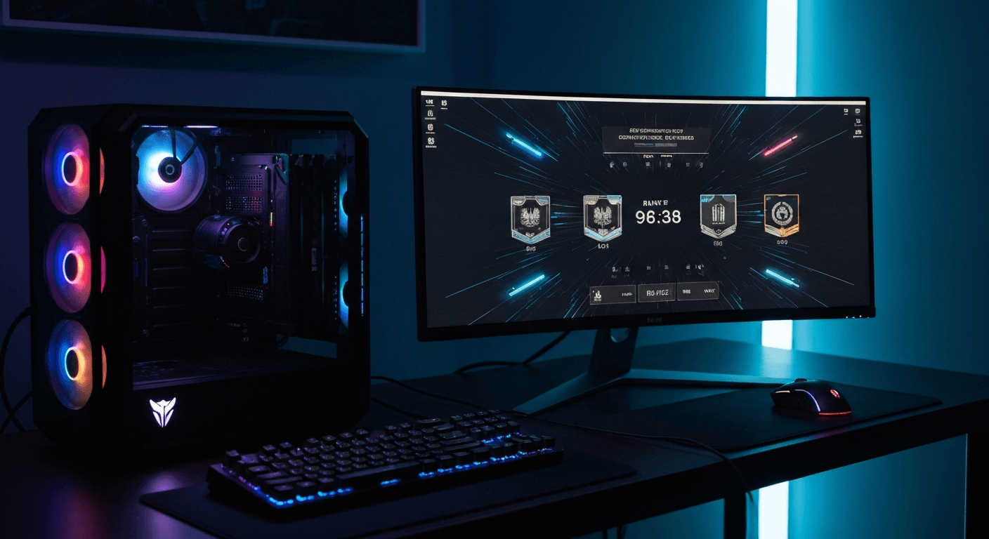 Marvel Rivals hero shooter gameplay - estimate your account value based on rank, skins, and Lord cosmetics