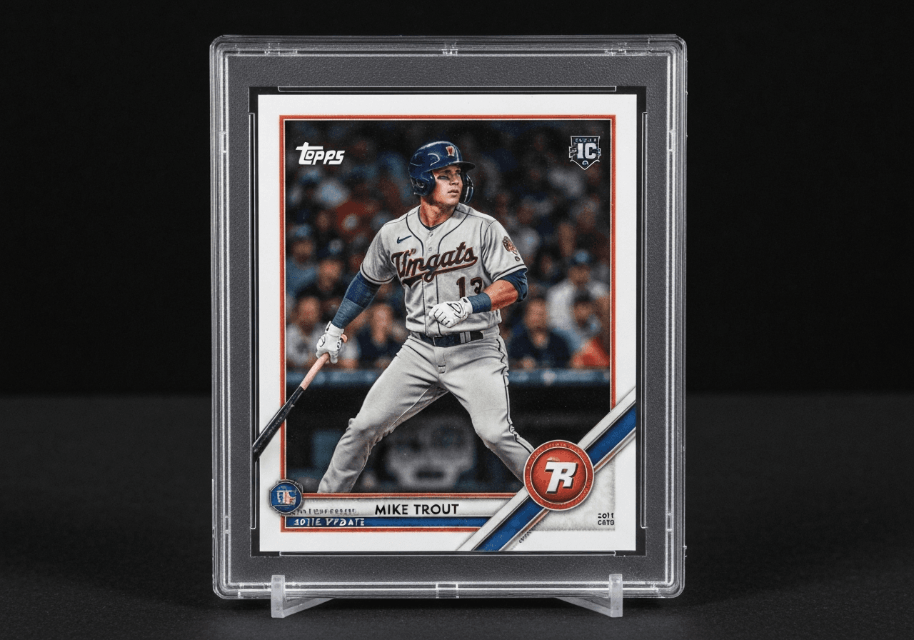 How much are mike trout rookie cards worth - AI value estimator for mike trout rookie cards