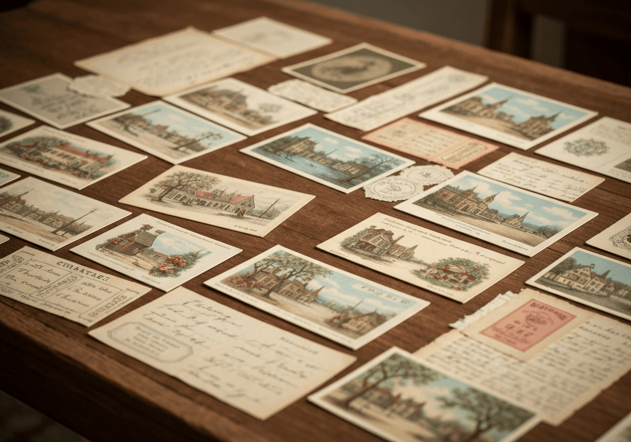 How much are old postcards worth - AI value estimator for old postcards