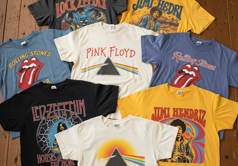Vintage Band T-Shirts valuation guide