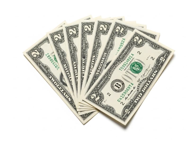 Two Dollar Bills valuation guide