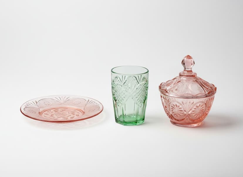 Depression Glass valuation guide