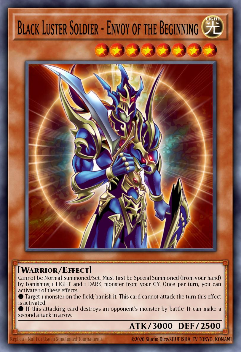 Black Luster Soldier Yu-Gi-Oh card